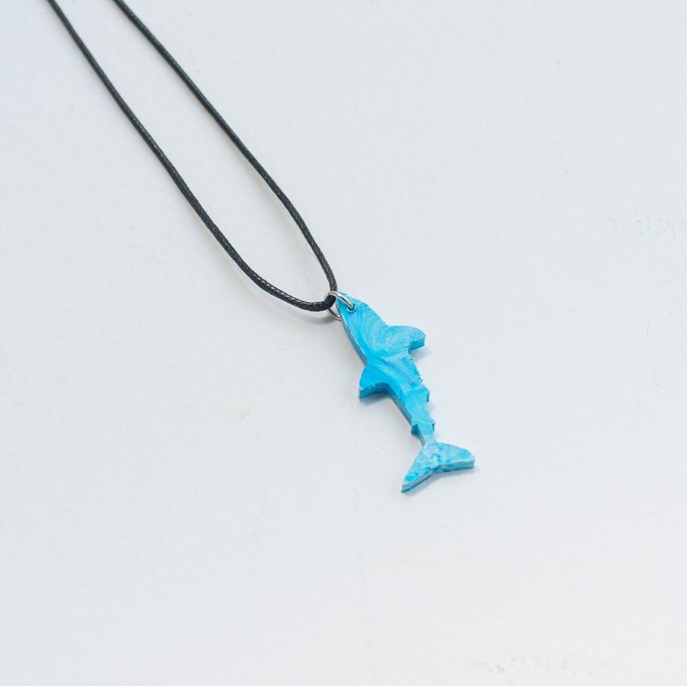 Precious Plastic Shark Necklace